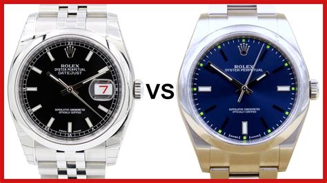 difference rolex date datejust|Rolex Datejust vs oyster perpetual.